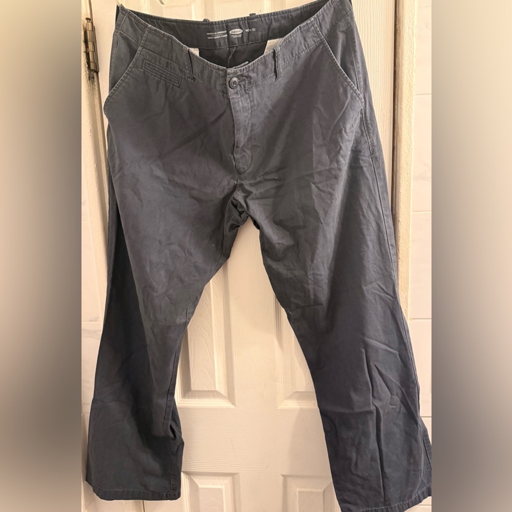 Old Navy Men's Blue Chinos dress pants size 40